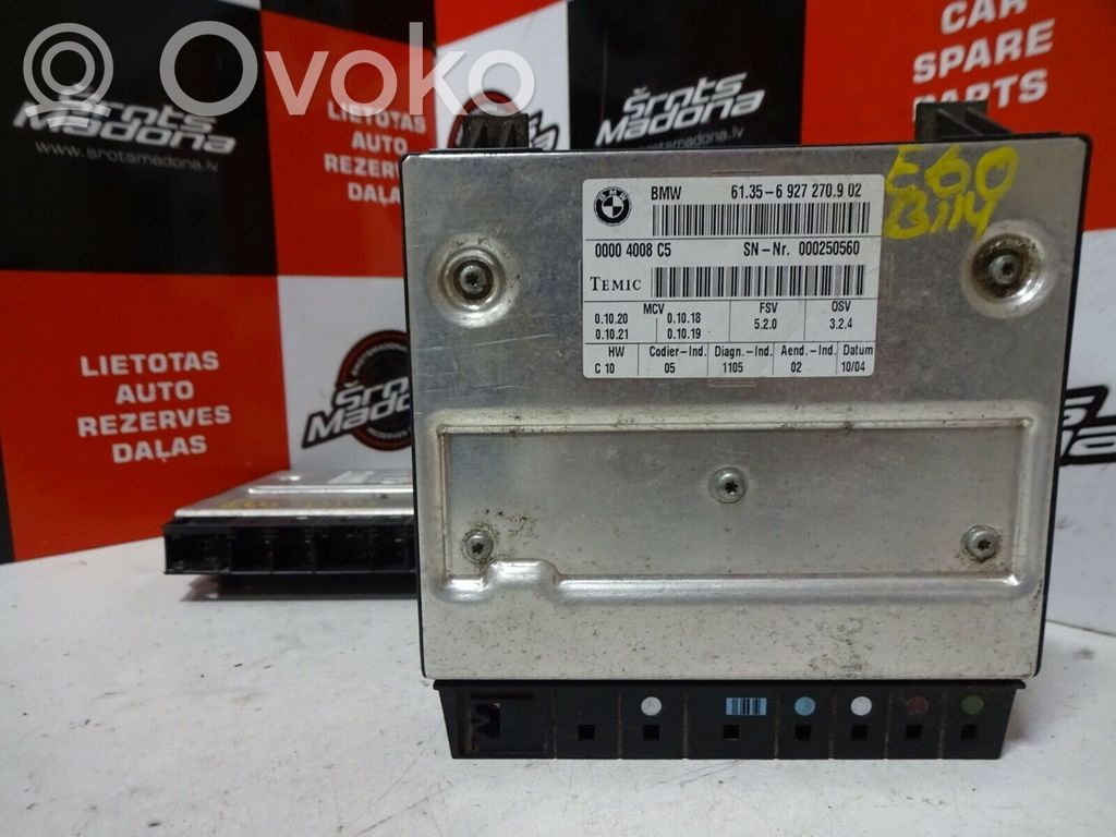BMW 5 E60 E61 Istuimen säädön moduuli 