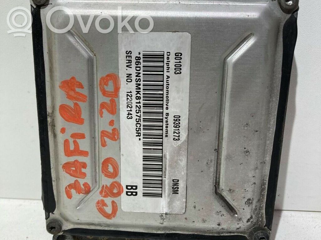 Opel Zafira A Engine control unit/module 