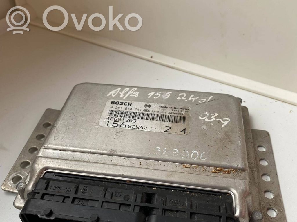 Alfa Romeo 156 Engine control unit/module 