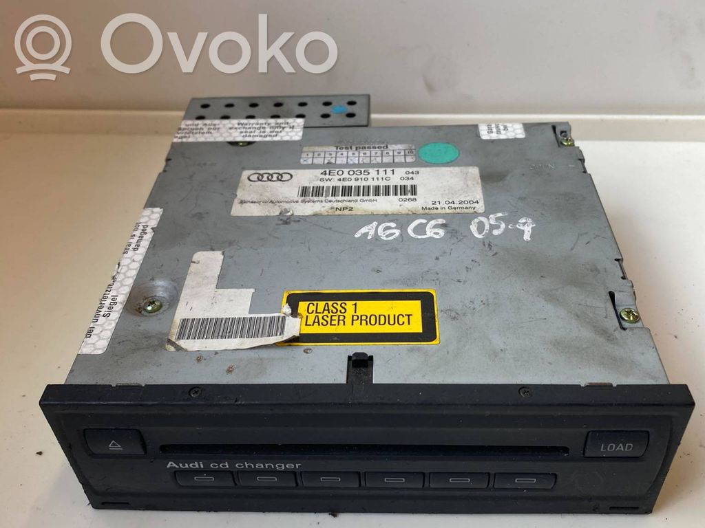 Audi A6 S6 C6 4F CD/DVD keitiklis 