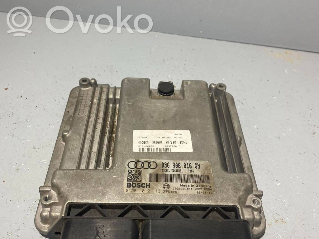 Audi A4 S4 B7 8E 8H Engine control unit/module 