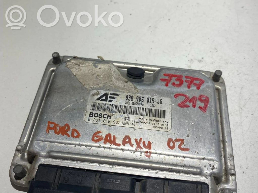Engine control unit/module   038906019JG,1039S00206,0281010982