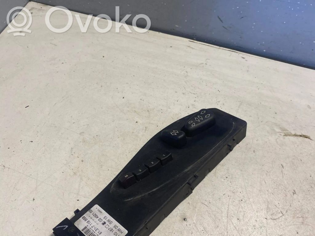 BMW X5 E53 Interruptor de control del asiento 