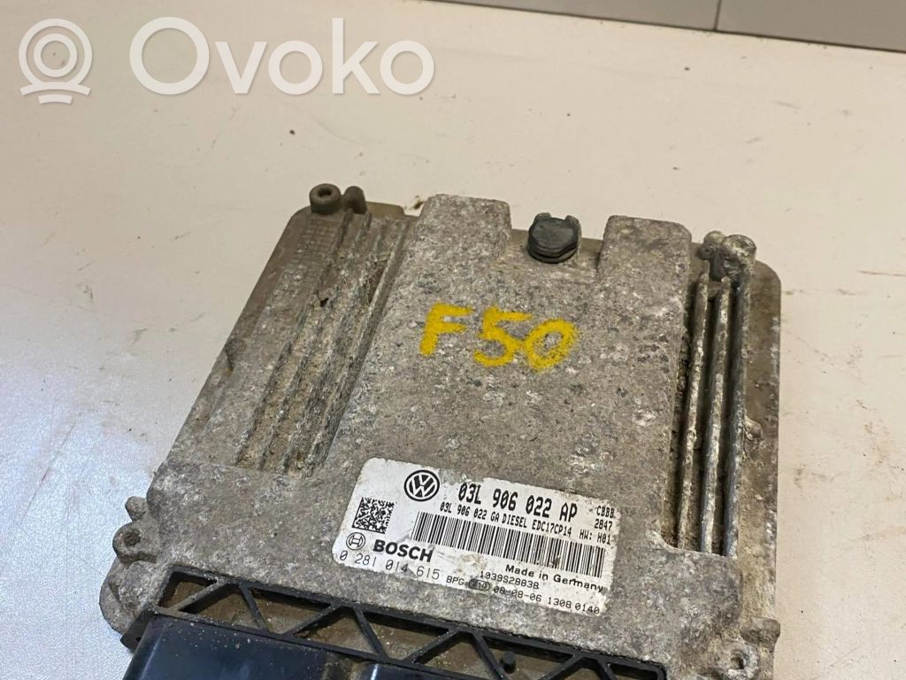 Skoda Superb B6 (3T) Engine control unit/module 
