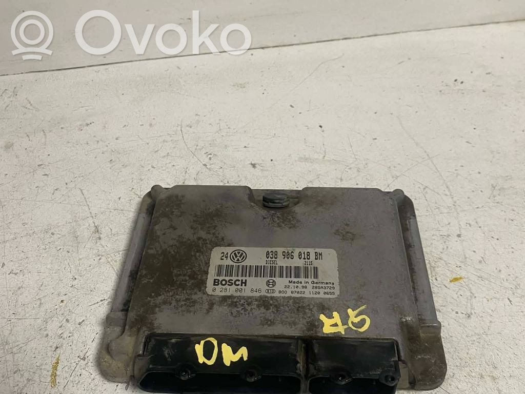 Volkswagen Golf IV Engine control unit/module 