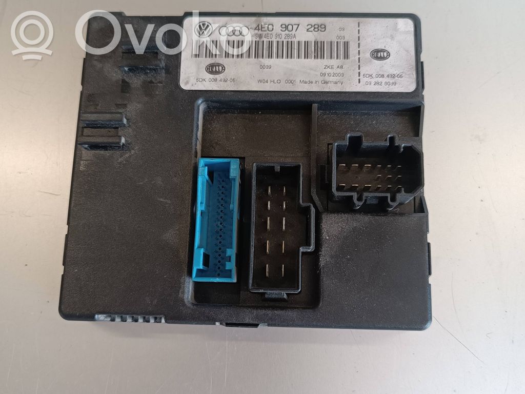 Komforta modulis   4E0907289,4E0910289A,5DK00843205