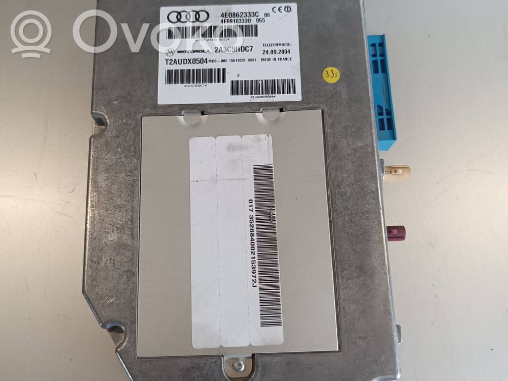 Sonstige Steuergeräte / Module   4E0862333C,4E0910333D,2A3C5HDC7