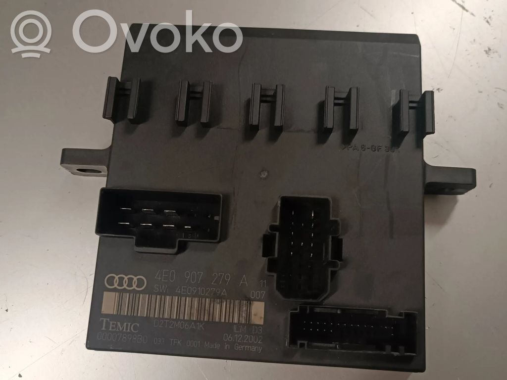 Audi A8 S8 D3 4E Comfort/convenience module 