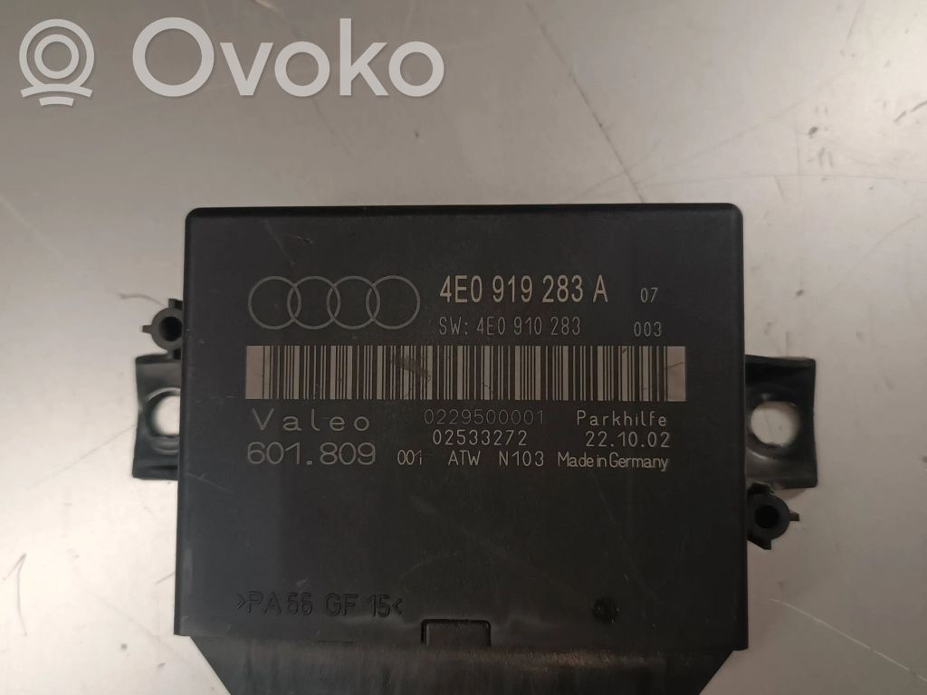 Audi A8 S8 D3 4E Parking PDC control unit/module 