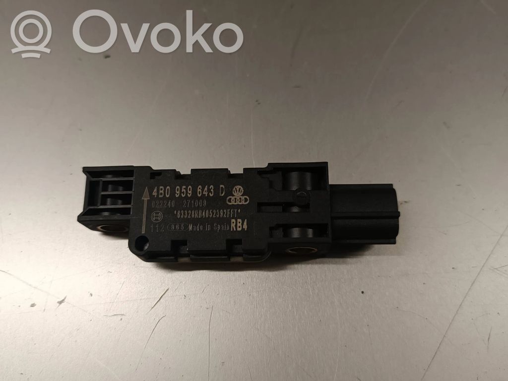 Audi A8 S8 D3 4E Czujnik uderzenia Airbag 