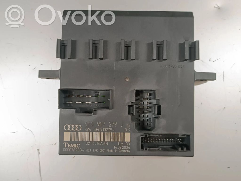 Audi A8 S8 D3 4E Komforta modulis 