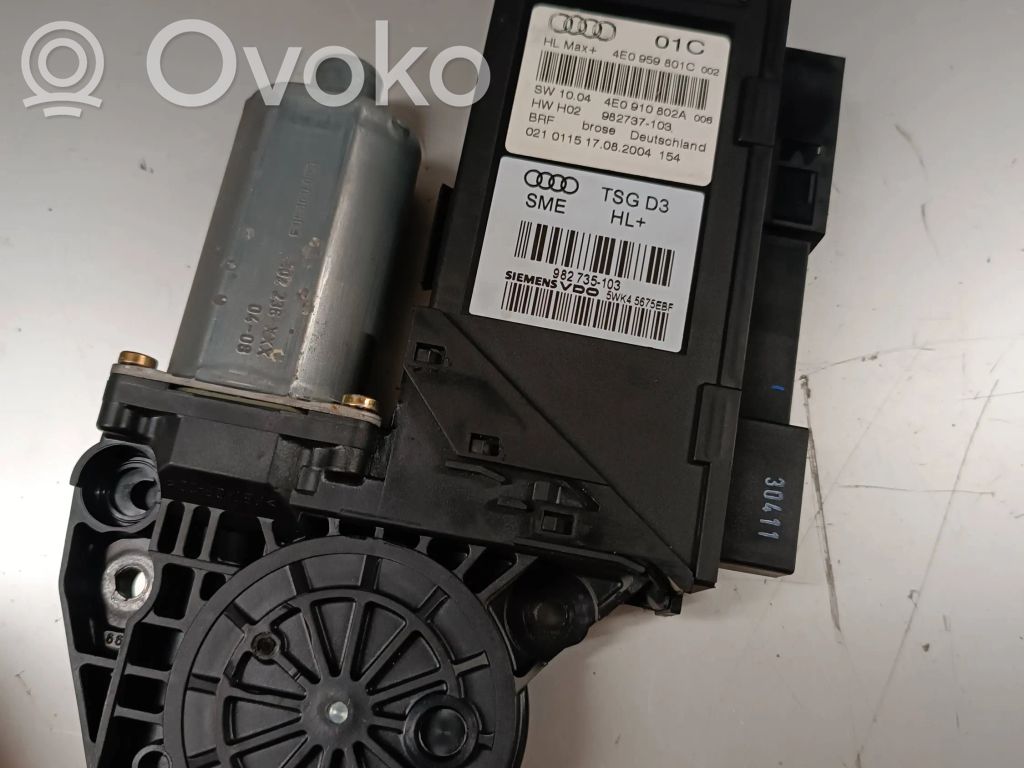 Audi A8 S8 D3 4E Motor macara geam ușă spate 