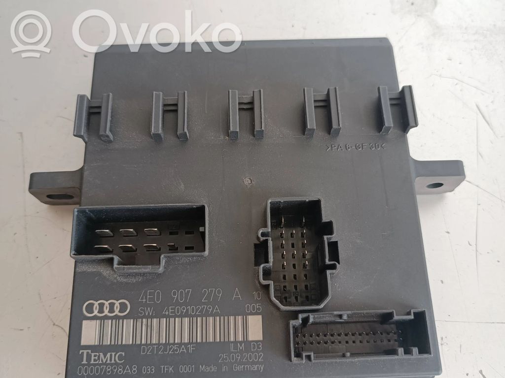 Audi A8 S8 D3 4E Comfort/convenience module 