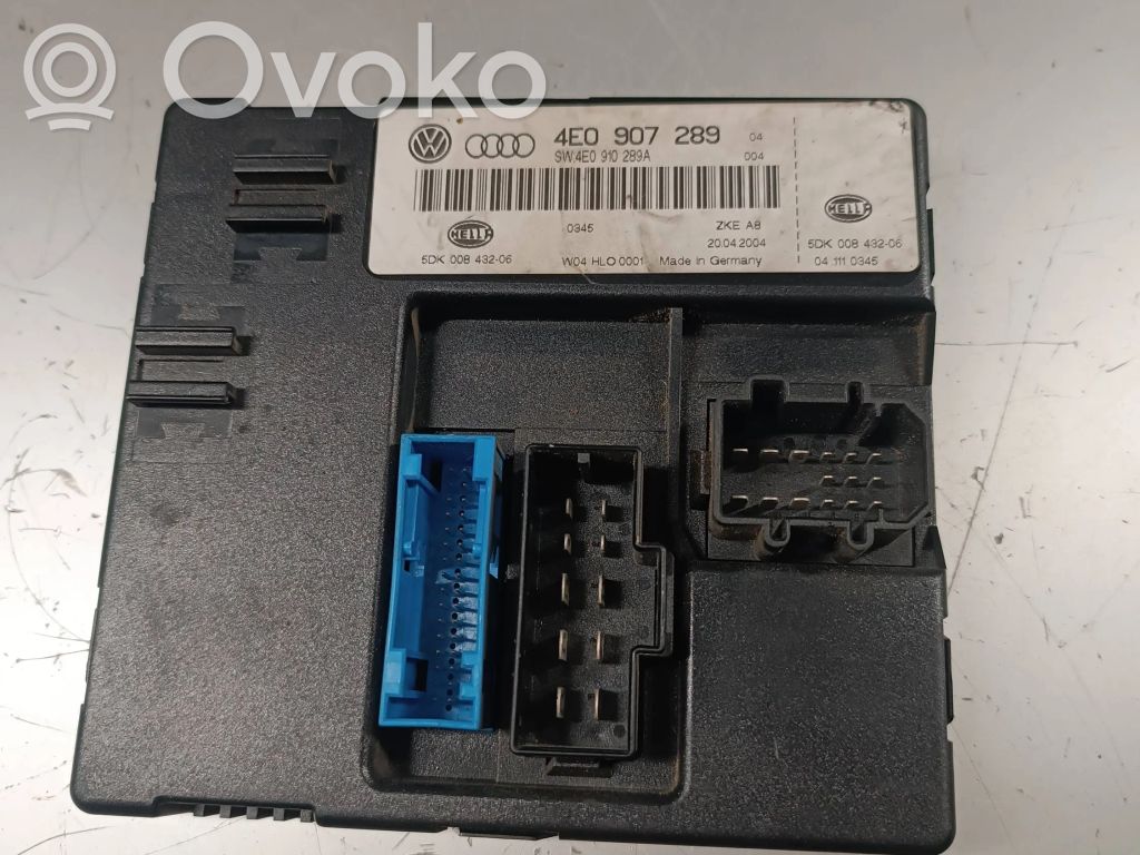 Komforto modulis   4E0907289,5DK00843206,4E0910289A