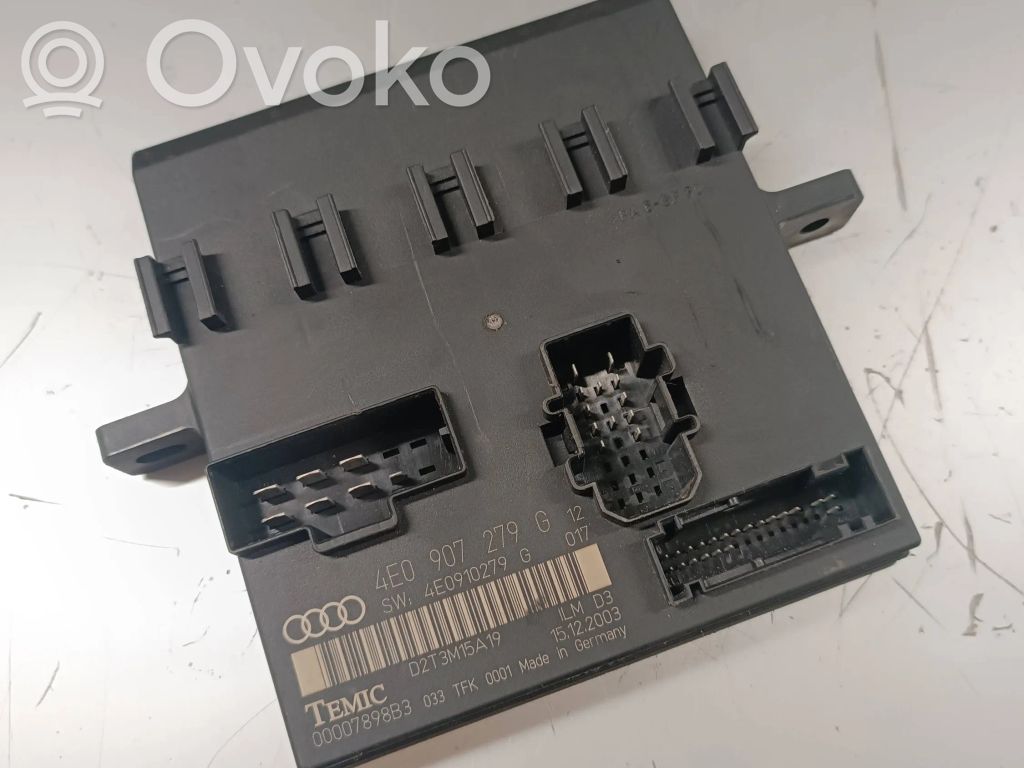 Audi A8 S8 D3 4E Módulo de confort/conveniencia 