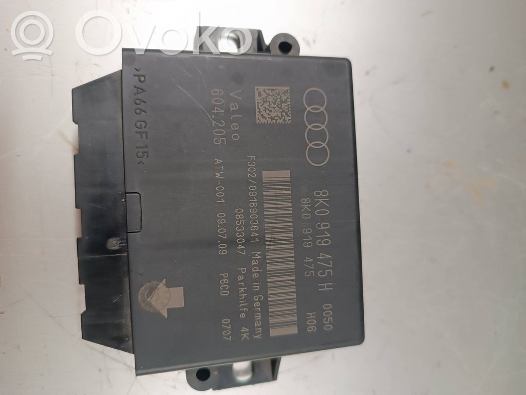 Audi A4 S4 B8 8K Unité de commande, module PDC aide au stationnement 