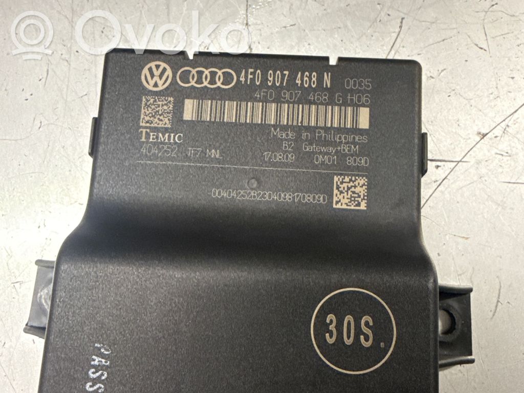 Audi A6 S6 C6 4F Gateway control module 