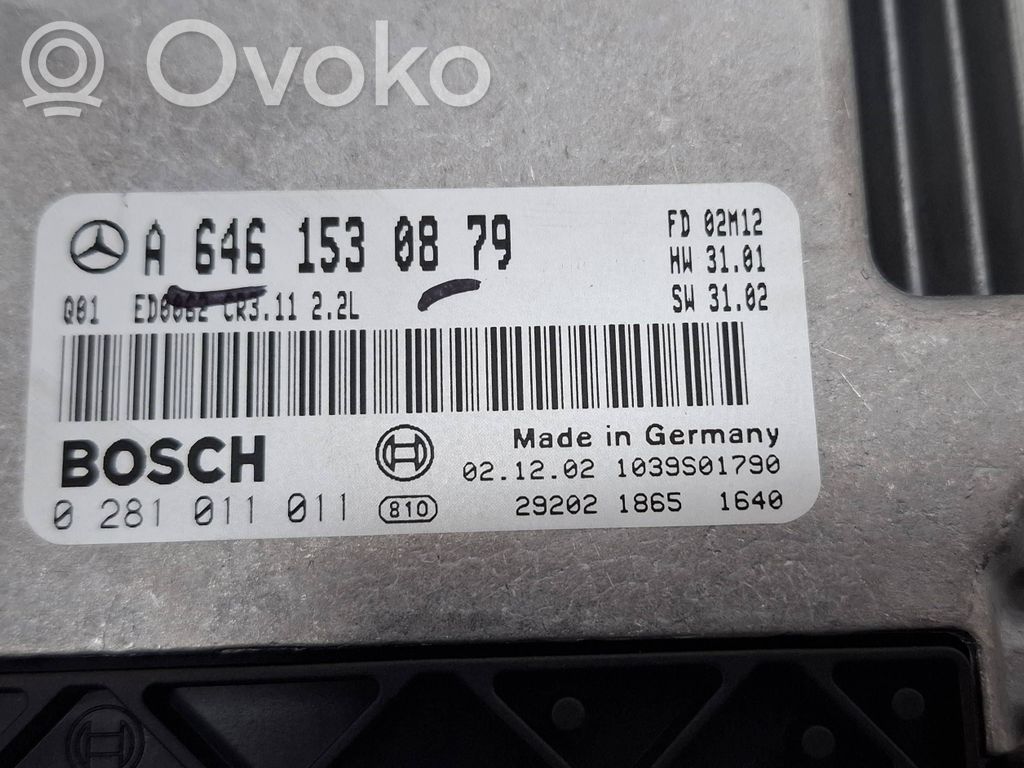 Mercedes-Benz E W211 Engine control unit/module 