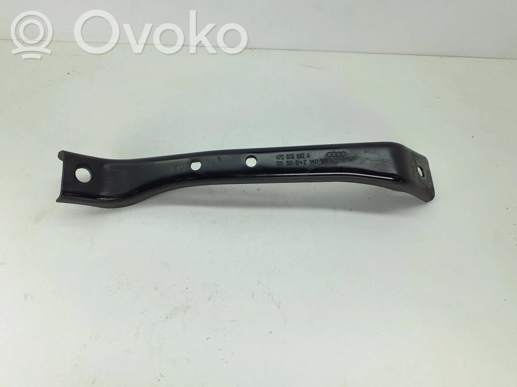 Audi A6 S6 C6 4F Radiator support slam panel bracket 