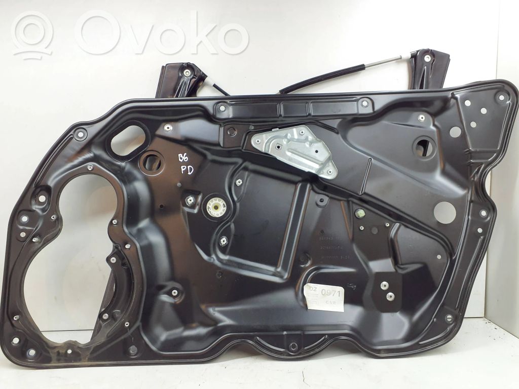 Volkswagen PASSAT B6 Mechanizm podnoszenia szyby przedniej bez silnika 