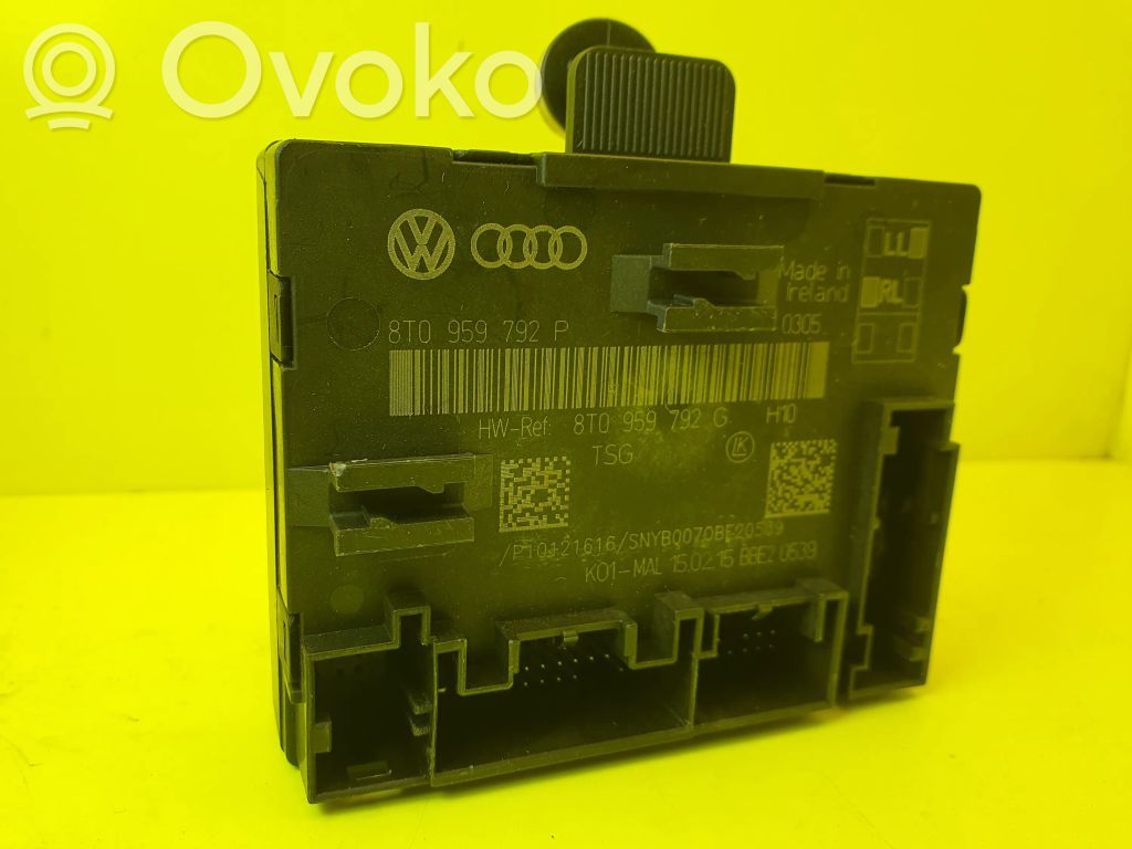 Audi A5 Sportback 8TA Door control unit/module 