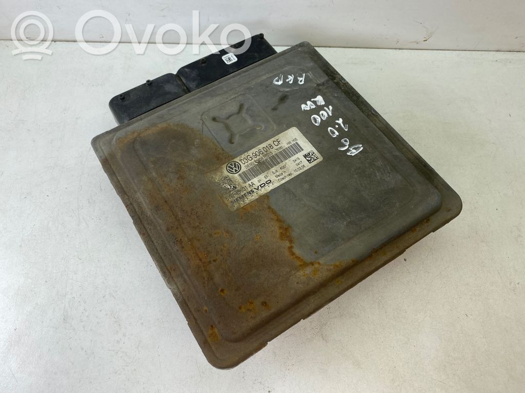 Volkswagen PASSAT B6 Engine control unit/module 