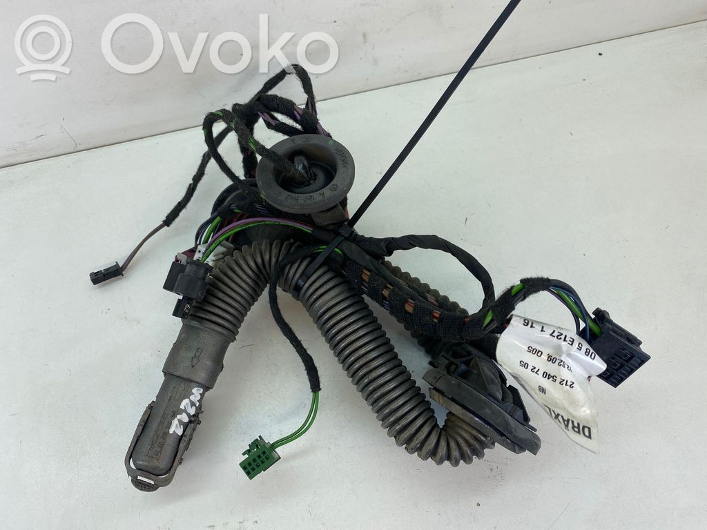 Mercedes-Benz E W212 Cableado de puerta trasera 