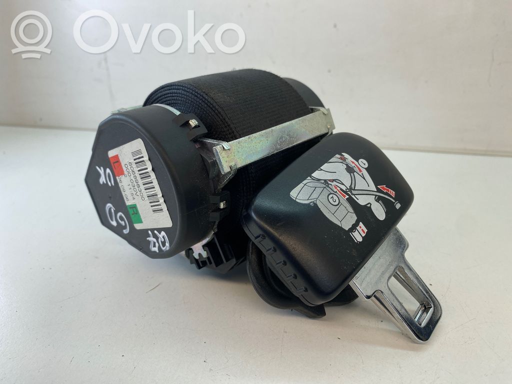 Audi Q7 4L Pas bezpieczeństwa trzeciego rzędu 