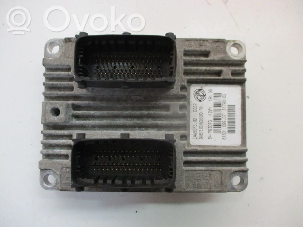 Fiat Grande Punto Sterownik / Moduł ECU 