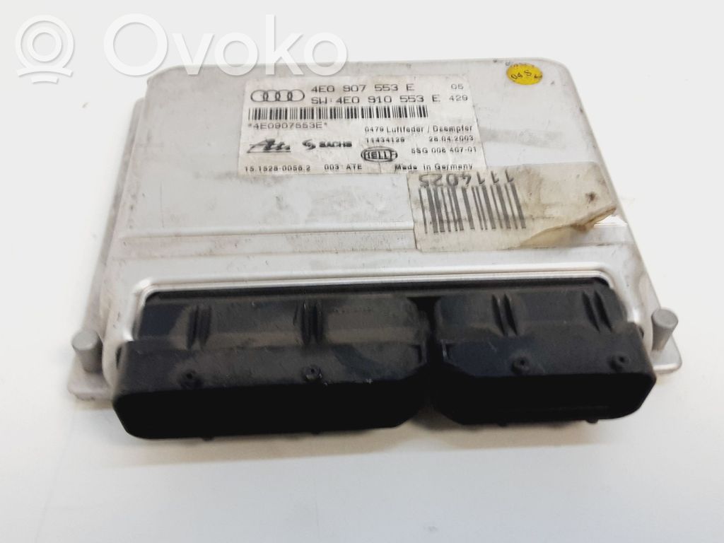 Audi A8 S8 D3 4E Suspension control unit/module 