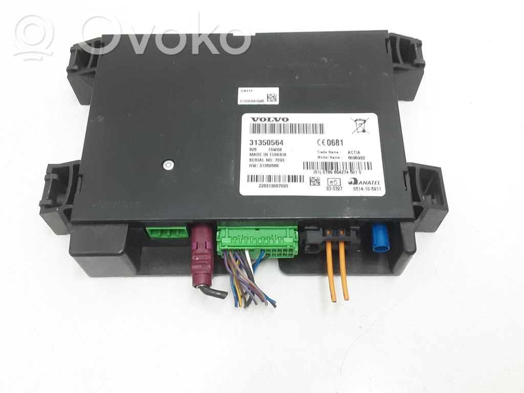 Volvo S80 Phone control unit/module 