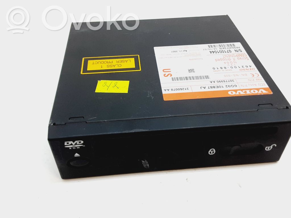 Volvo S80 Navigation unit CD/DVD player 