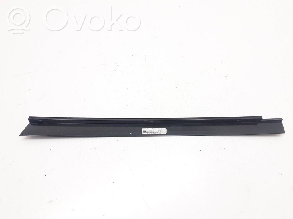 BMW X5 F15 Rear door glass trim molding 