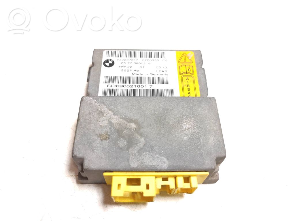 BMW 7 E65 E66 Unidad de control/módulo del Airbag 