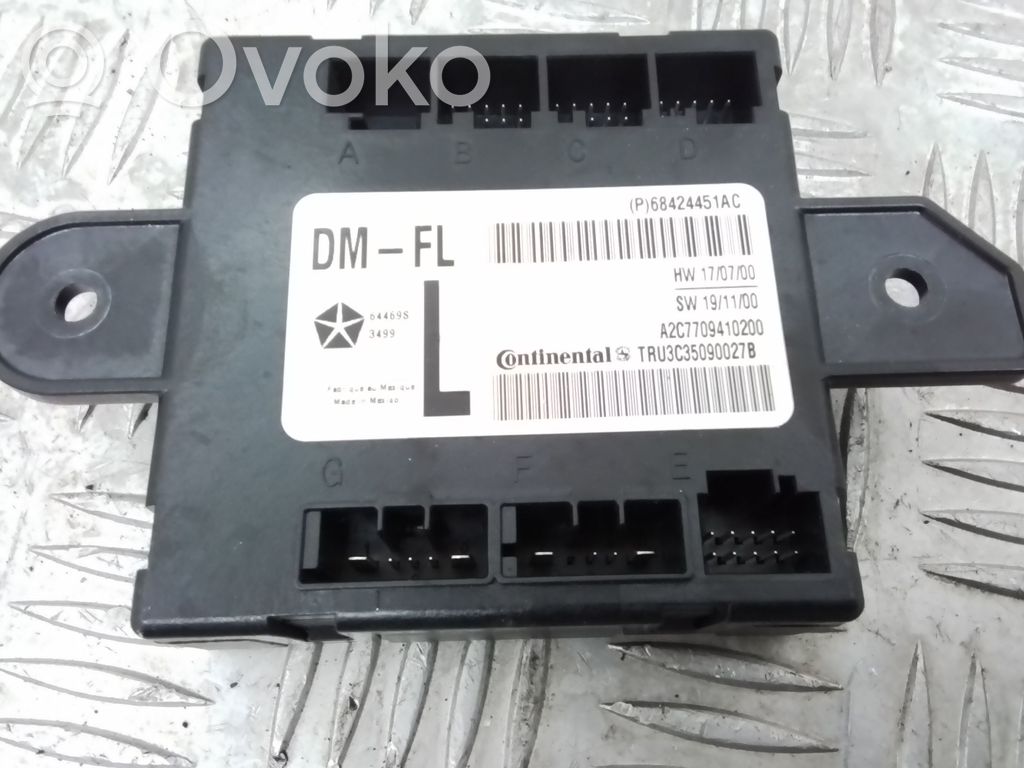 Chrysler Pacifica Door control unit/module 