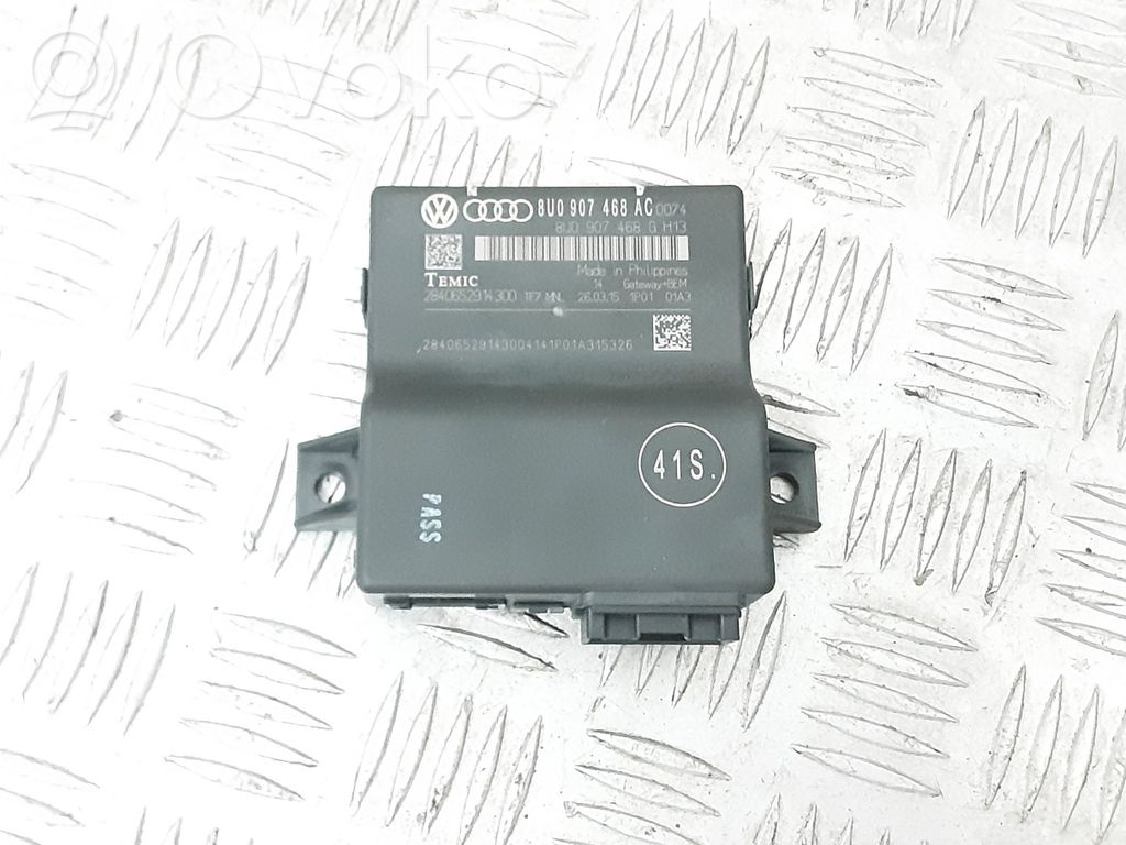 Audi Q3 8U Gateway control module 