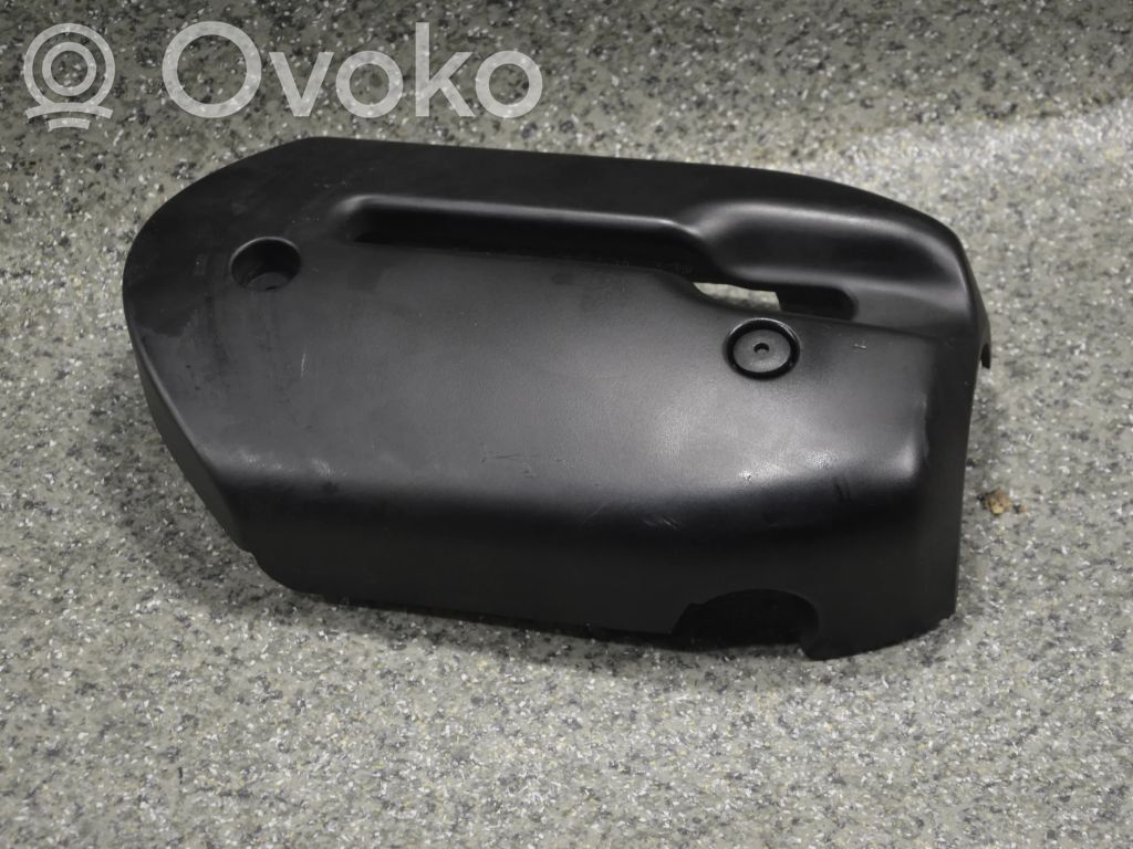 Steering wheel column trim