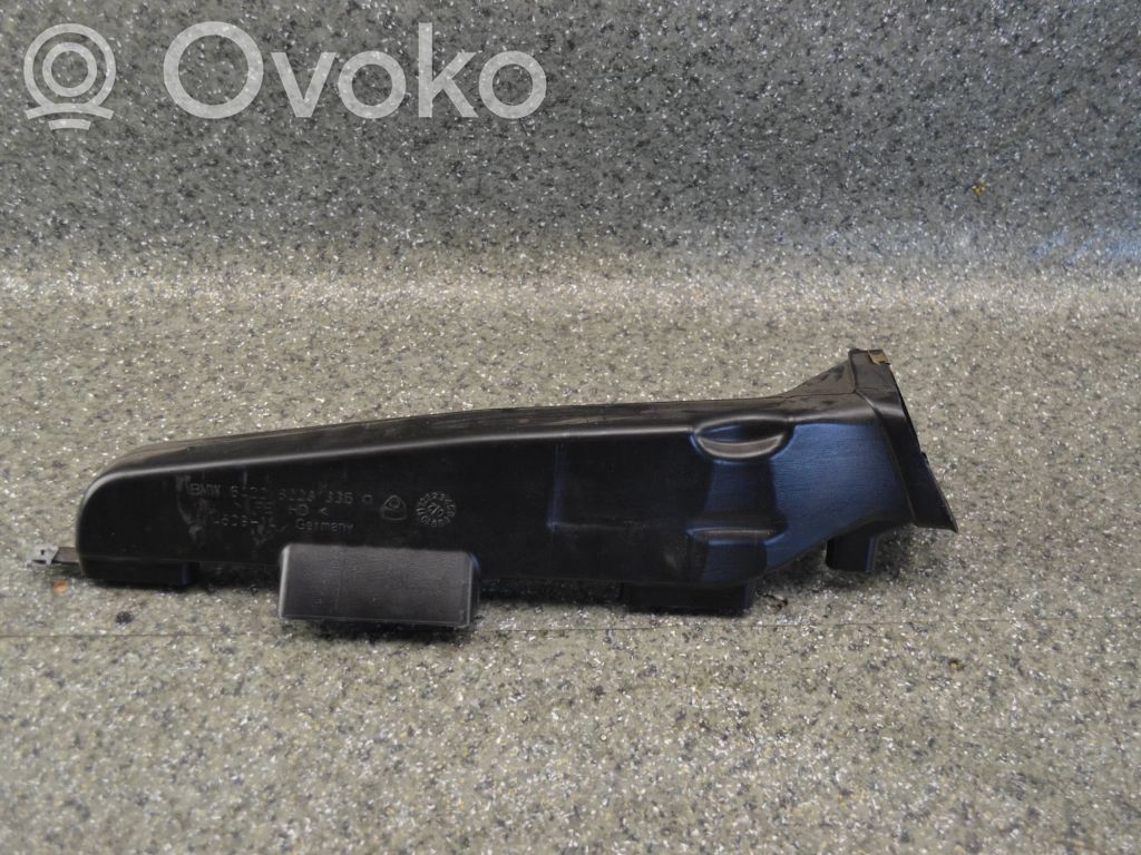BMW 7 E65 E66 Ohjaamon sisäilman ilmakanava 