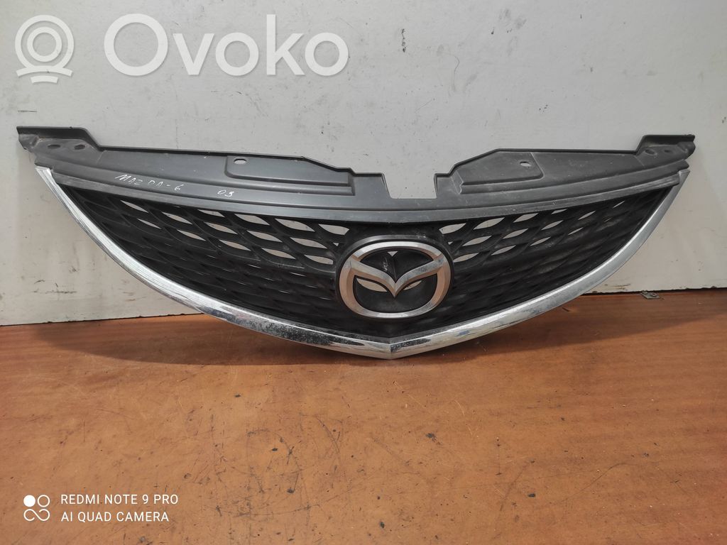 Mazda 6 Front bumper upper radiator grill 