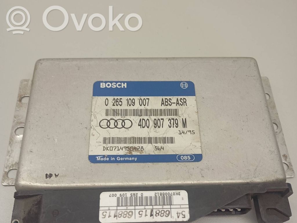 ABS control unit/module   4D0907379M