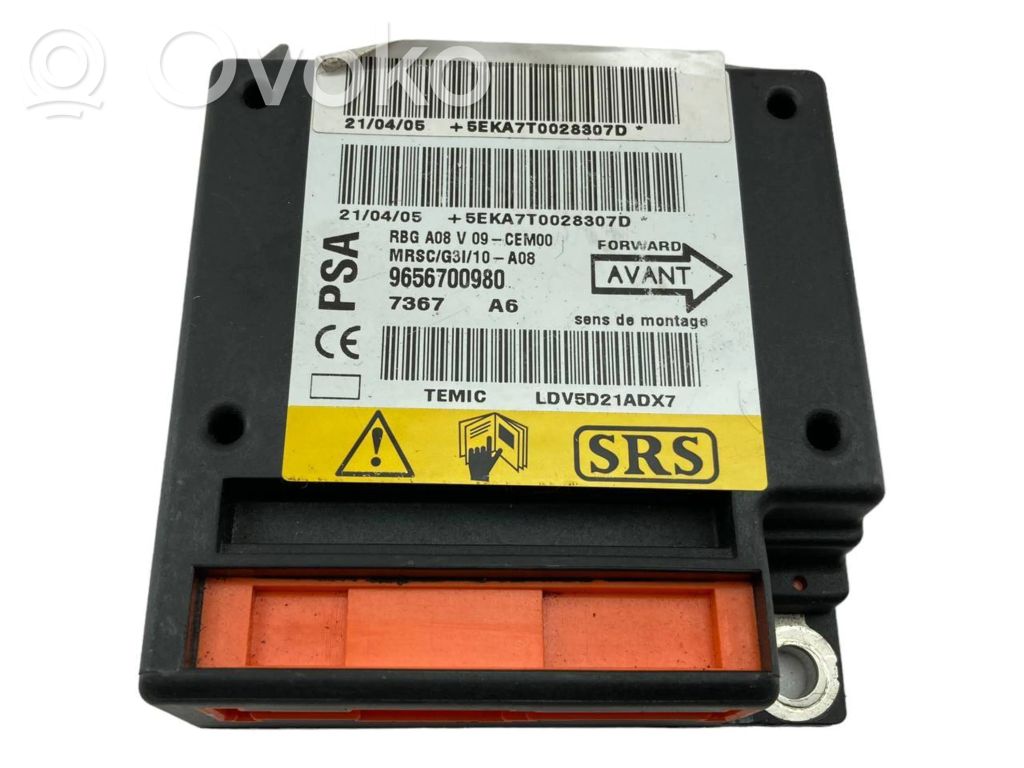 Peugeot 1007 Airbag control unit/module 
