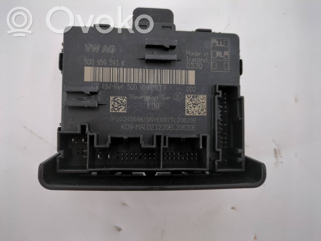 Audi A3 8Y Door control unit/module 