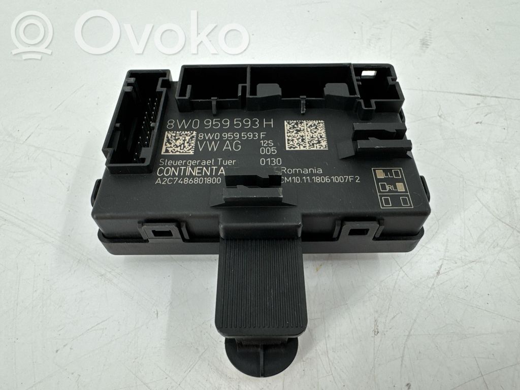 Audi A4 S4 B9 Door control unit/module 