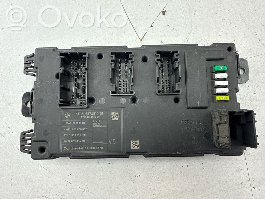 BMW 1 F20 F21 Central body control module 