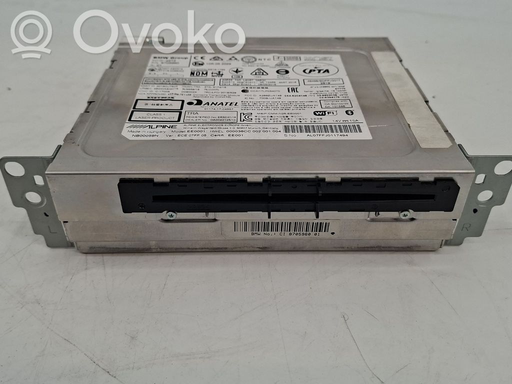 BMW 3 F30 F35 F31 Panel / Radioodtwarzacz CD/DVD/GPS 
