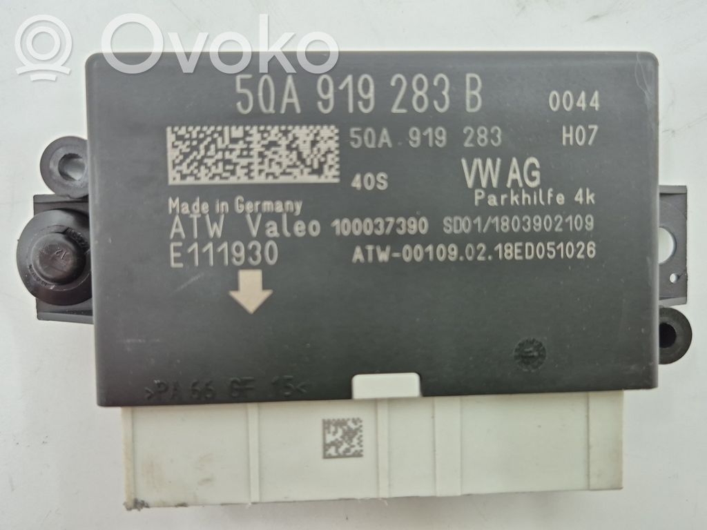 Audi A3 S3 8V Steuergerät Einparkhilfe Parktronic PDC 