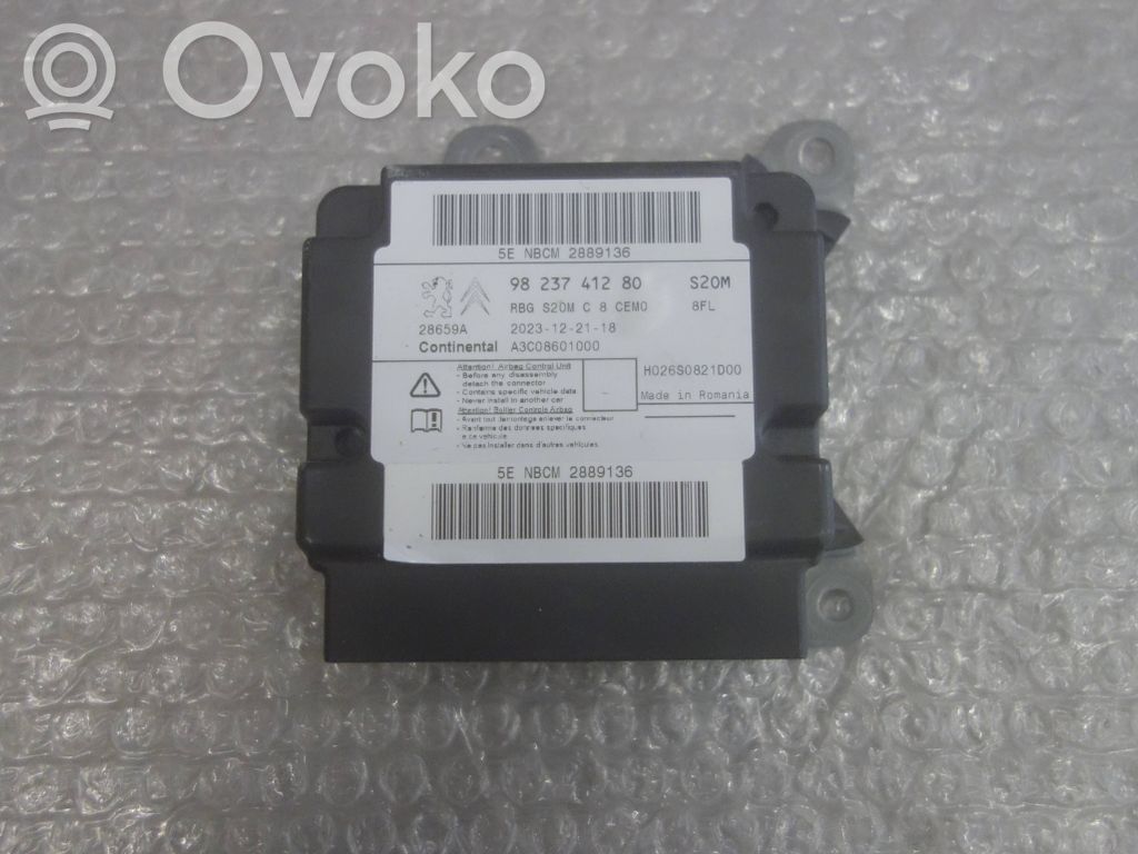 Peugeot Partner III Airbag control unit/module 