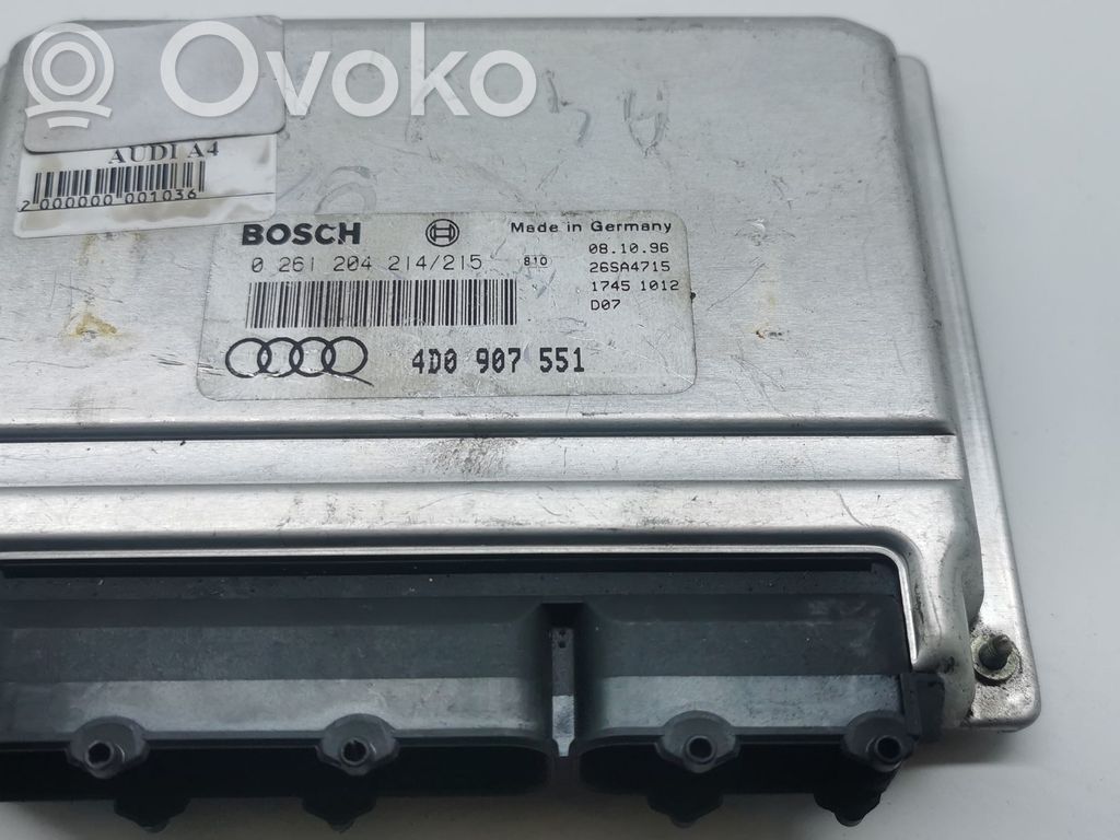 Engine control unit/module   4D0907551