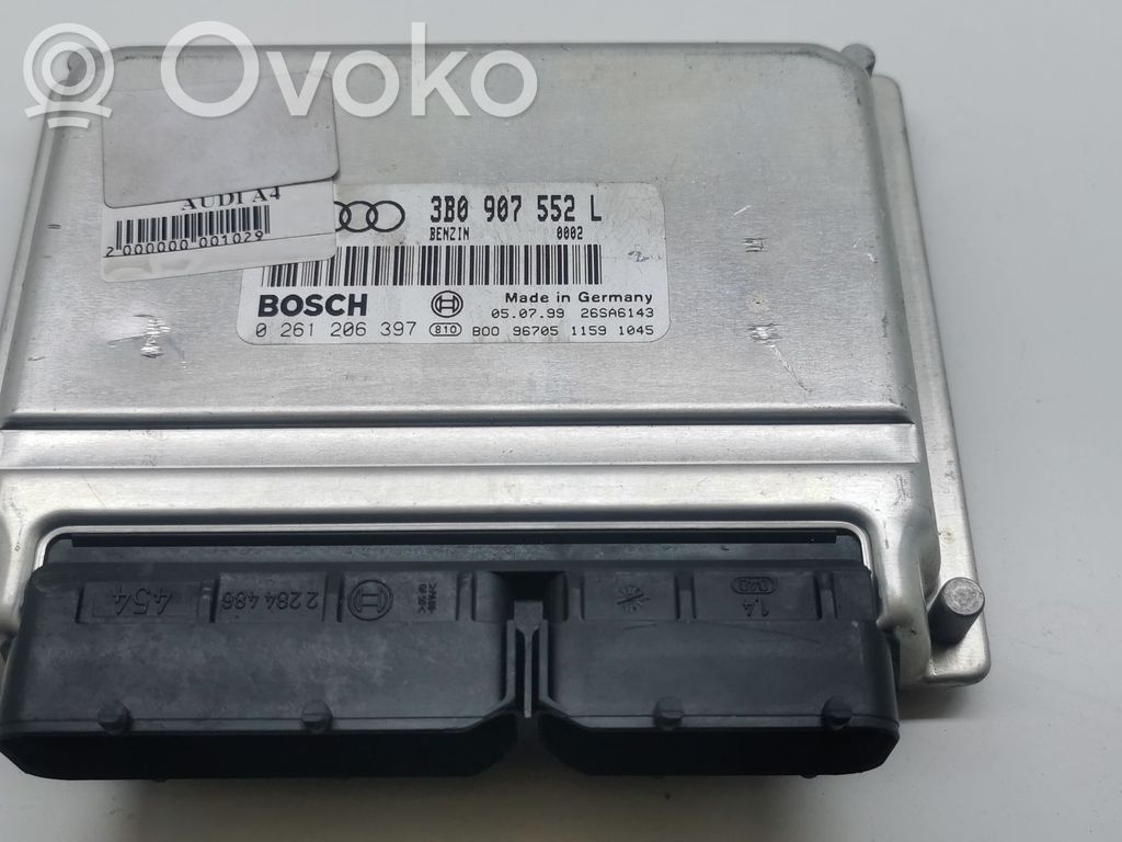 Engine control unit/module   3B0907552L,0261206397