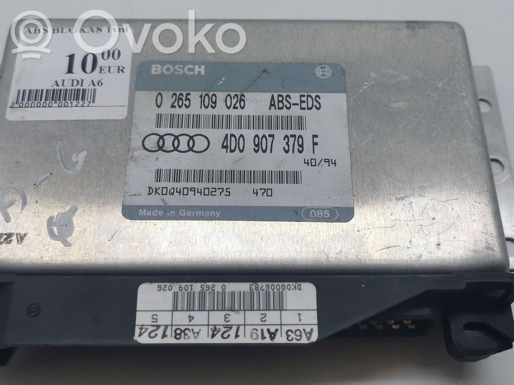 Audi A6 S6 C4 4A ABS vadības bloks 